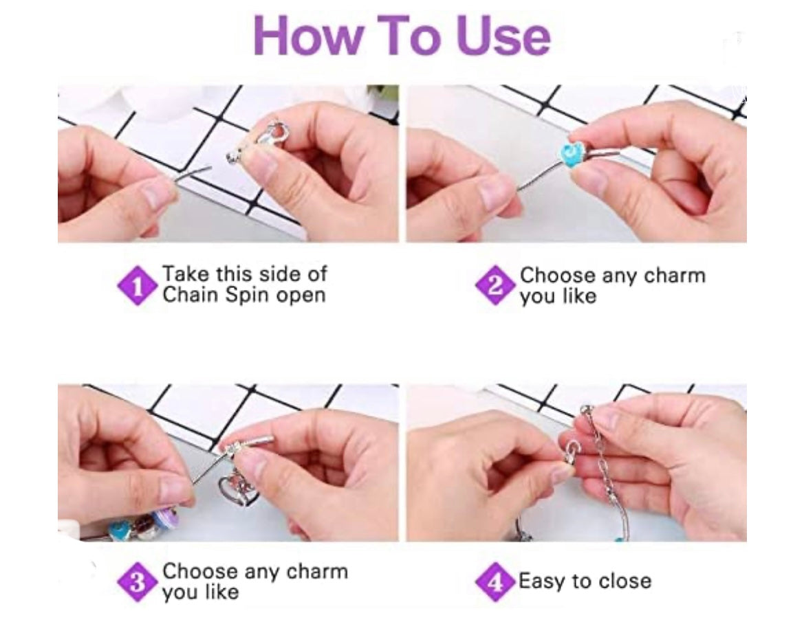 Charm Bracelet Making Kit – Fun Toys